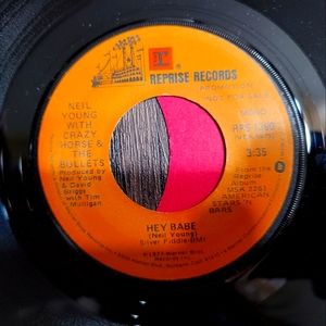 Rare Promo Neil Young with Crazy Horse &  the Bullets 45 rpm 🎶 🎵  Excellent!